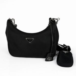 Prada Re-Edition 2005 Nylon Shoulder Bag – Black